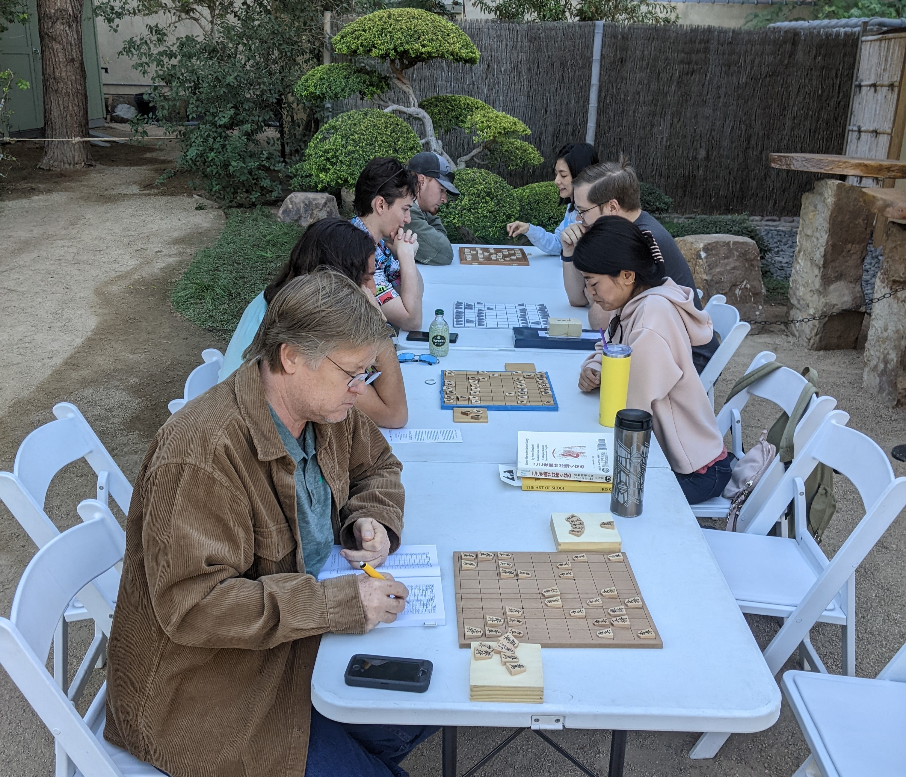 shogi meetup at the Japanese Friendship Garden